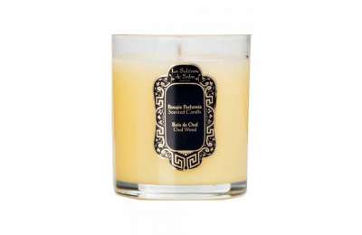 LA SULTANE DE SABA Scented Candle Bois de Oud, 165 g